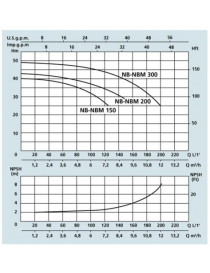 POMPA CENTRIFUGA BIGIRANTE NBM 300 2,2KW MONOFASE