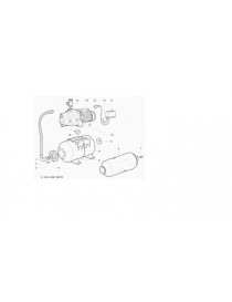 POMPA AUTOCLAVE CAM 100/60 -0,75KW Gruppo di pressurizzazione autoadescante Speroni serbatoio 60 litri