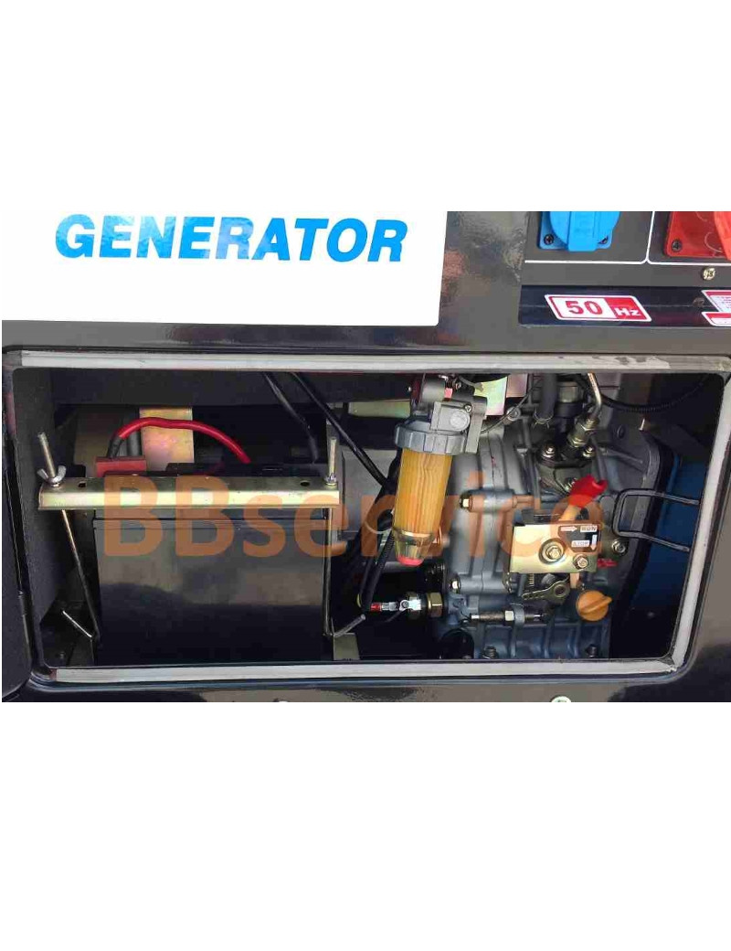 Generatore HL 5000 SE/A ATS kw 4,5  con avviamento automatico monofase silenziato Airmec EURO 5
