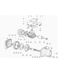 Elettropompa Autoadescante CA 130 1,0KW trifase Speroni
