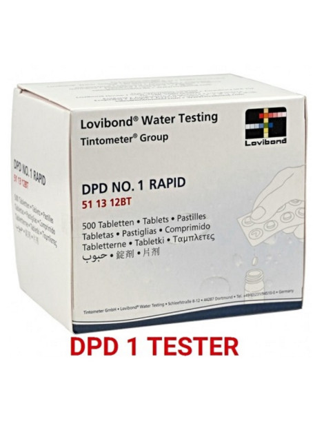 Ricambio DPD1 per misurare cloro acqua piscina 100 - 200 - 500 pastiglie per tester manuale