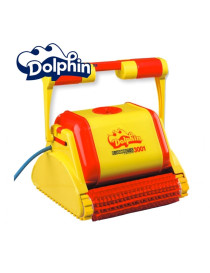Pulitore DOLPHIN 3001 per piscine fino a 25 metri Robot con carrello e telecomando