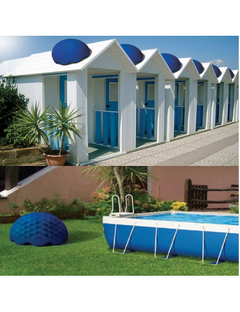Collettore solare HOT BALL 40 lt. + Resistenza elettrica per doccia e piscina di Arkema design cod. HB 280