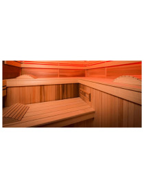 Sauna finlandese eccolo 4,5 KW da 6 posti