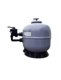 Filtro a sabbia RIVALTA SIDE 760 capacità filtrazione 22,5 mc/h laminato per piscina da 90 a 120 m / cubI