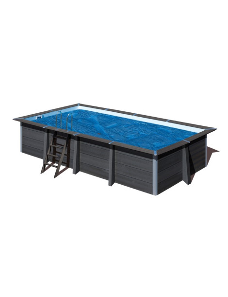 Copertura isotermica 555x275cm GRE alta qualità per piscina rettangolare