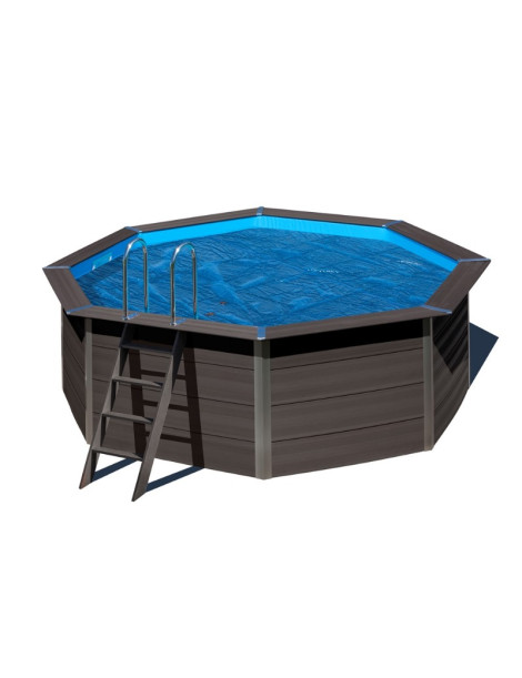 Copertura isotermica 336x336cm GRE alta qualità per piscina ottagonale