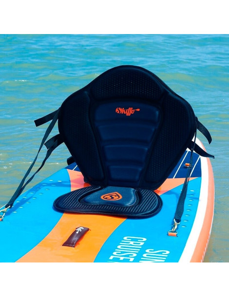 Sedile da Kayak con cinghie e superficie antiscivolo sagomata
