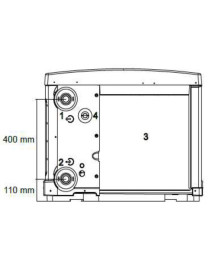 Pompa di calore Zodiac per piscine Z200 diversi formati