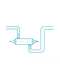 Scambiatore di calore acqua/acqua Astralpool per piscine e spa diversi formati