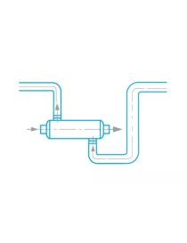 Scambiatore di calore acqua/acqua Astralpool per piscine e spa TIT-40 kW