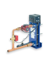 Scambiatore di calore Astralpool per piscine e spa ETNA-180 AISI-316 equipaggiato con pompa di ricircolo