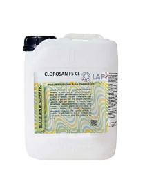 CLOROSAN F5 detergente igienizzante a base di cloro  5LT