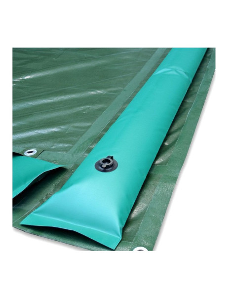 Tubolare Di Zavorra Verde In PVC Da 2 Metri Salsicciotti O Salamotti Per Piscina