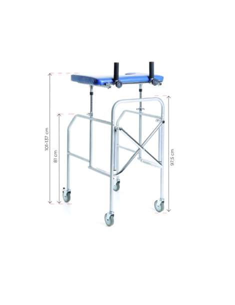 DEAMBULATORE CON APPOGGIO ANTIBRACHIALE A TAVOLO