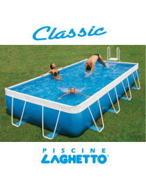 Piscina fuori terra PVC 4,00 x 7,80 h120 Laghetto Classic 47