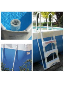 Piscina fuori terra PVC 4,00 x 7,80 h120 Laghetto Classic 47