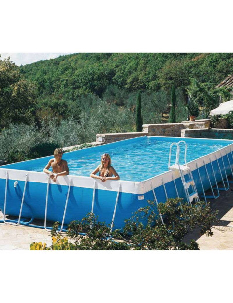 Piscina fuori terra PVC 4,00 x 7,80 h120 Laghetto Classic 47