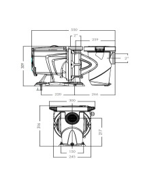 Pompa filtrazione a velocità variabile Vienna E.SWIM 150 1,5 hp