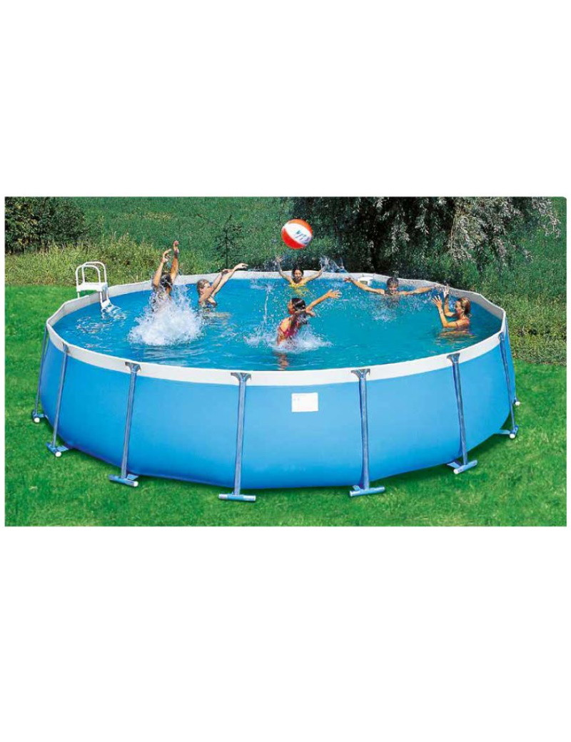 Piscina rotonda Naxos Ø 720 x h130cm fuori terra