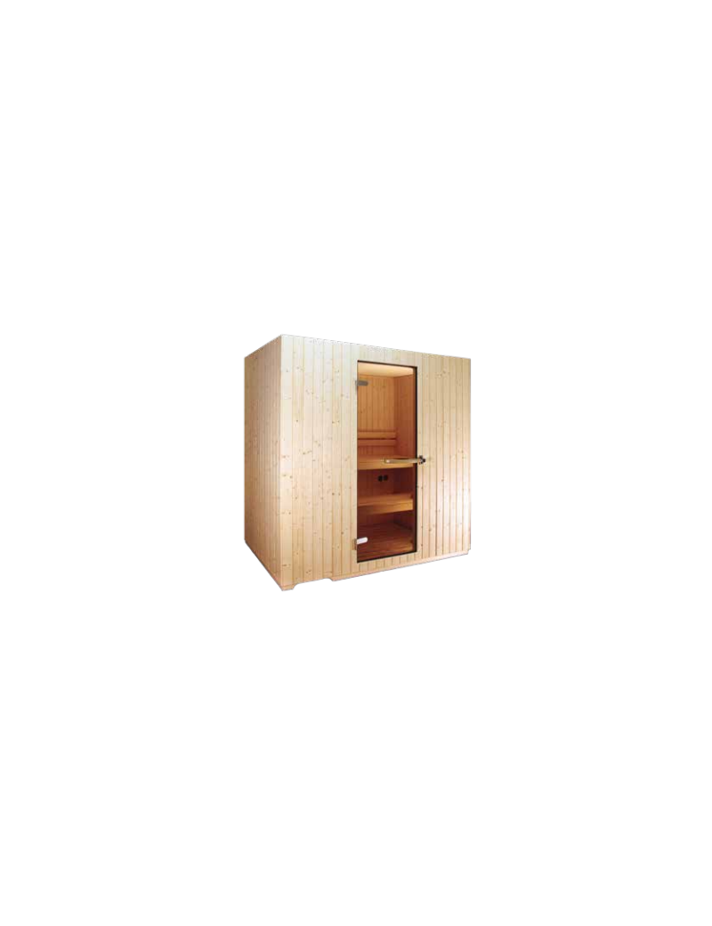 Sauna professionale in abete rosso nordico 150 x 120 h210