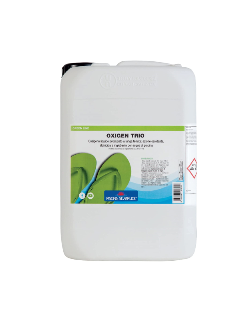 25Kg Oxigen Trio - Ossigeno liquido 12%