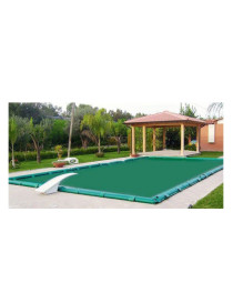 COPERTURA INVERNALE AL MQ PER PISCINA CON SCALA ROMANA 600gr