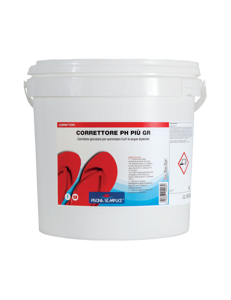 Correttore PH + Plus Granulare 10 KG