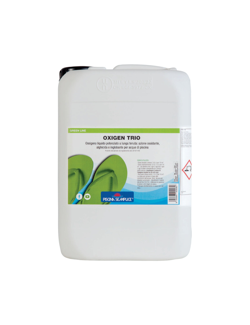 Oxigen Trio - Ossigeno liquido 12% 10 - 25 Kg