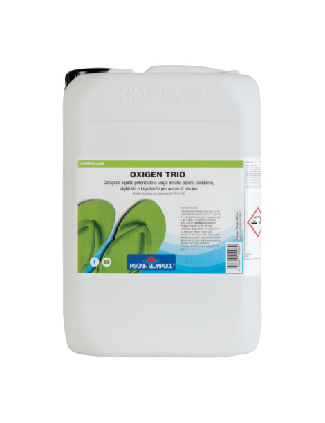 Oxigen Trio - Ossigeno liquido 12% 10 - 25 Kg