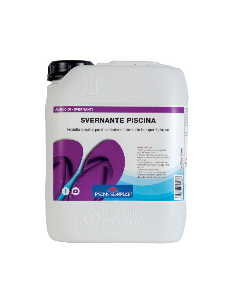 Svernante Per Acqua Piscina 5 Kg