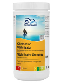 STABILIZZANTE PER CLORO 1KG PER PISCINA