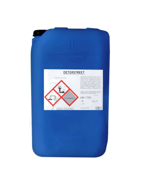 DETERSTREET 5LT - Detergente per bonifiche di strade marciapiedi capannoni