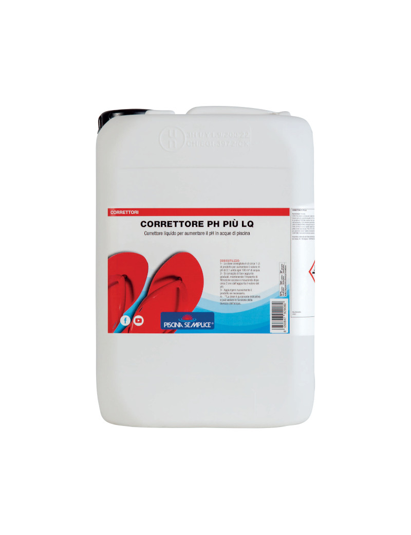 CORRETTORE PH + LIQUIDO 10LT
