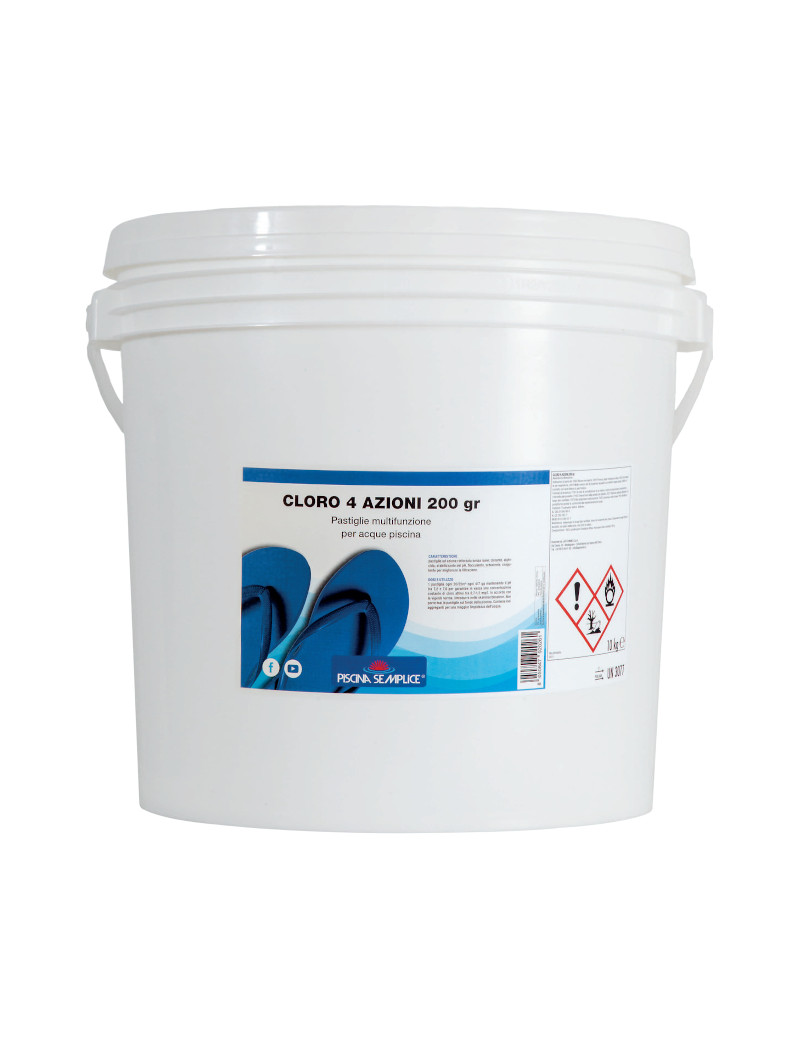 cloro-4-azioni-per-piscina-25kg
