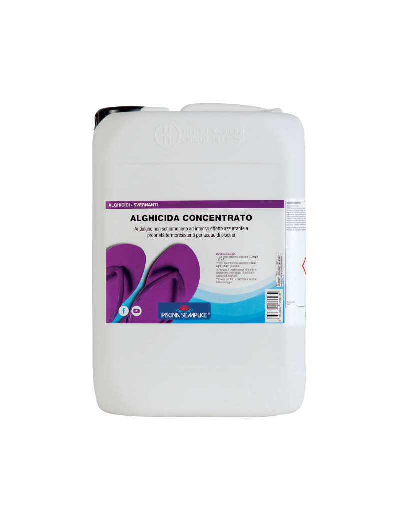 ALGHICIDA CONCENTRATO 10KG - Tripla Azione
