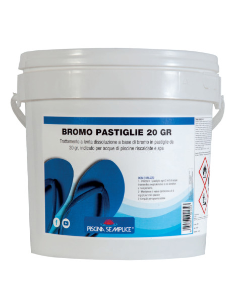 BROMO PASTIGLIE 20gr. 5KG