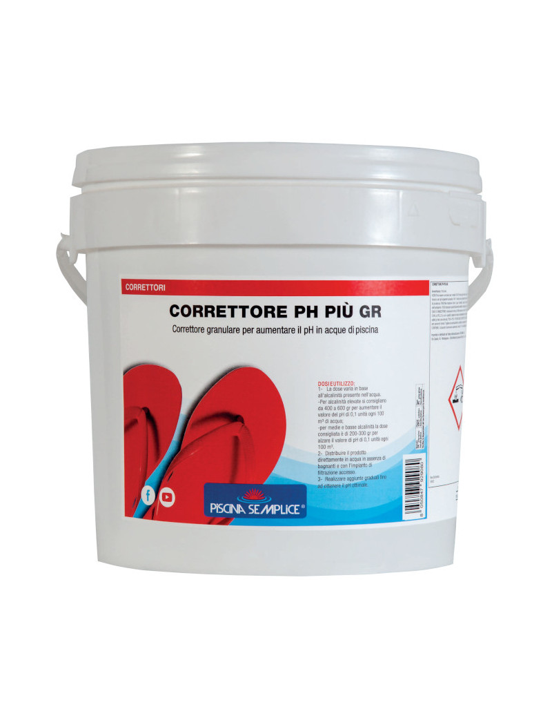 CORRETTORE PH + GRANULARE 5KG