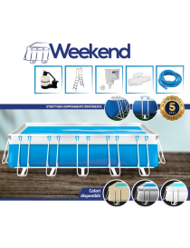 PISCINA FUORI TERRA MARETTO WEEKEND L 3,38 x 6,89 H140
