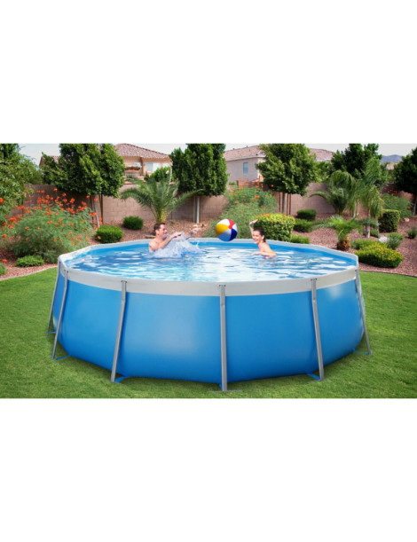 PISCINA TONDA FUORI TERRA MILOS H130