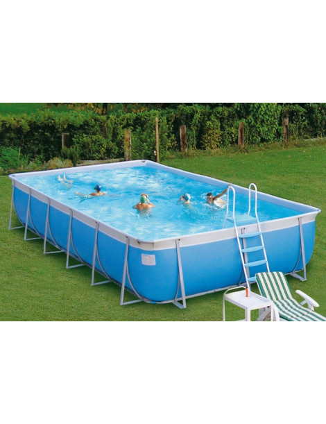PISCINA RETTANGOLARE FUORI TERRA CALIFORNIA MAXI H125