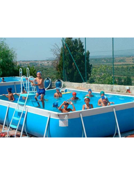 PISCINA RETTANGOLARE FUORI TERRA MEGA H147