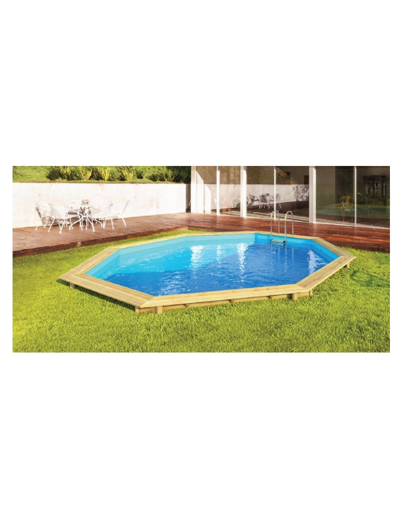 PISCINA FUORI TERRA IN ESAGONALE HALIBUT