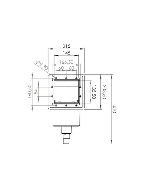 SKIMMER GRE AR100 - Skimmer per piscina fuori terra