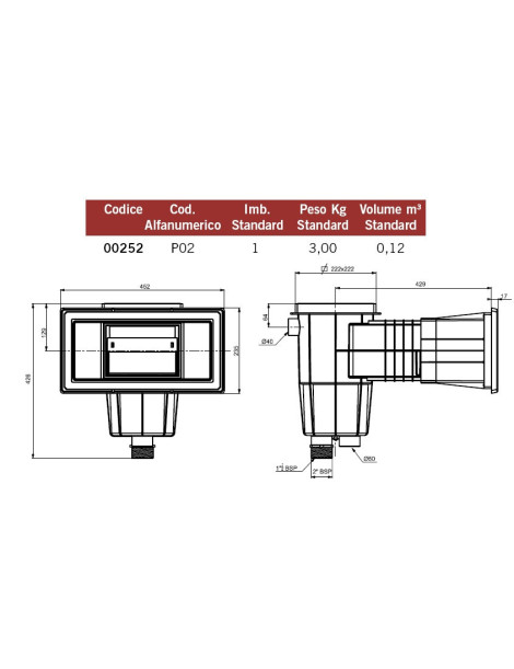SKIMMER CON BOCCA LARGA