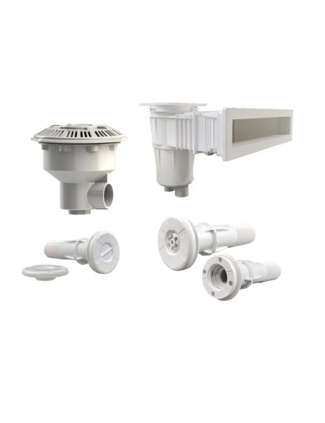 KIT SKIMMER COMPLETO PER PISCINE INTERRATE