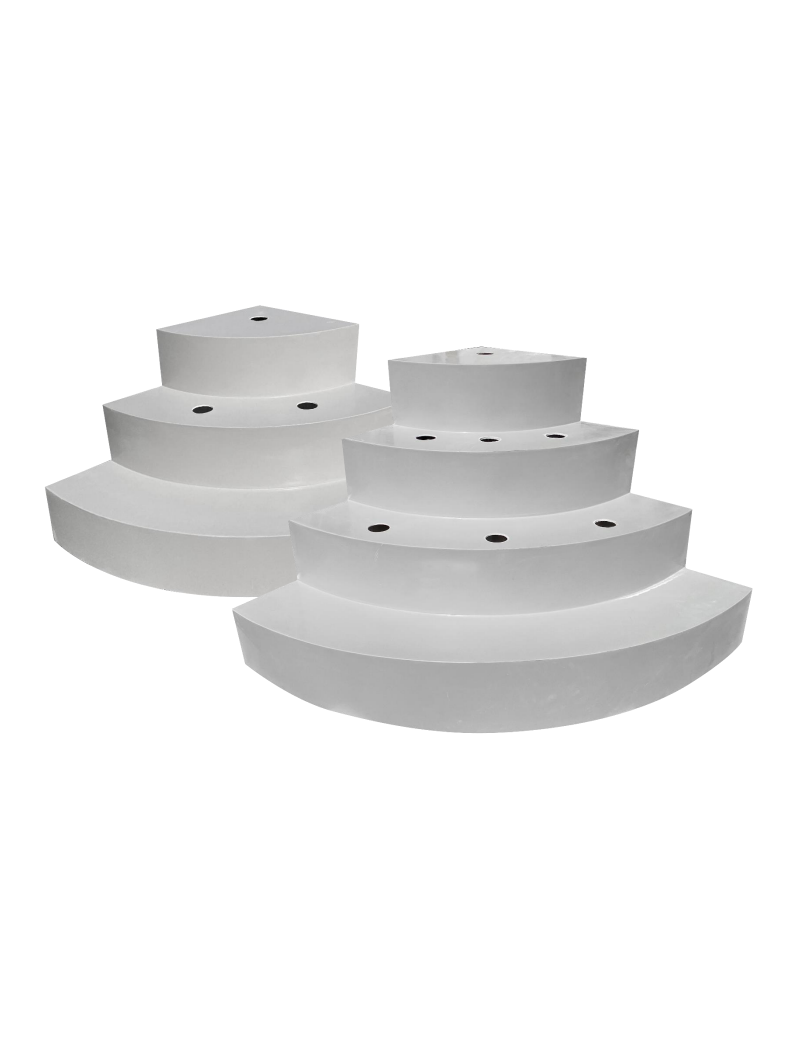 SCALA CIRCOLARE PISCINA - Adatto a posa sotto liner