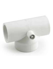 RACCORDO A T PVC 40x50x40 PER POMPA DOGE-EVOLUX-VENUS