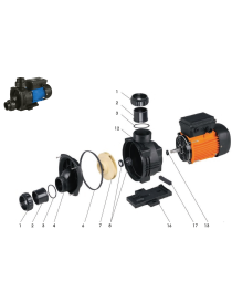 Ricambi pompa Breton 370-550-750 senza prefiltro