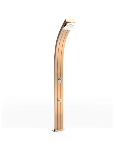 DOCCIA SOLARE SPRING TOP LINE 25LT A120-TL CON LAVAPIEDI